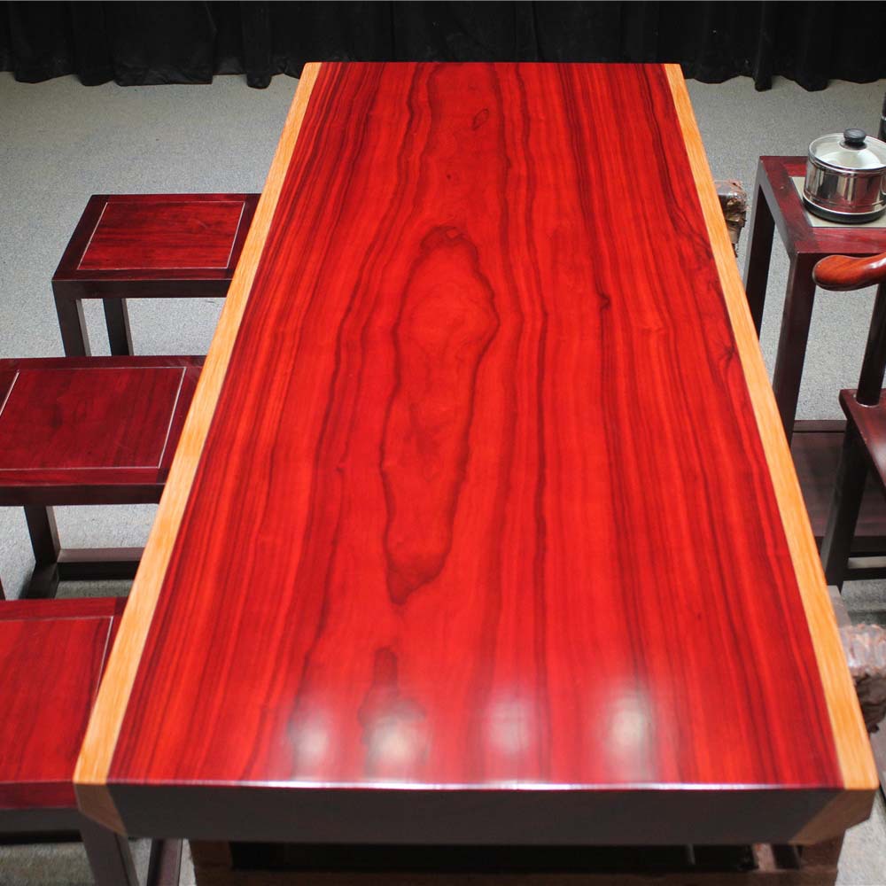 红花梨大板实木大板桌原木大板茶桌茶台办公桌餐桌会议