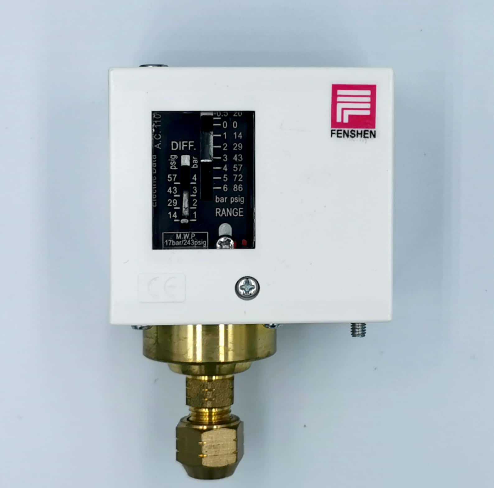 空调制冷压力控制器单压控制器制冷机组压控冷库压控上海奉申pc2e