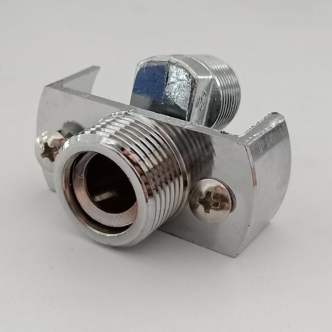 现货万向曲脚淋浴花洒龙头配件可调节角度接头全铜偏心修正弯拐脚