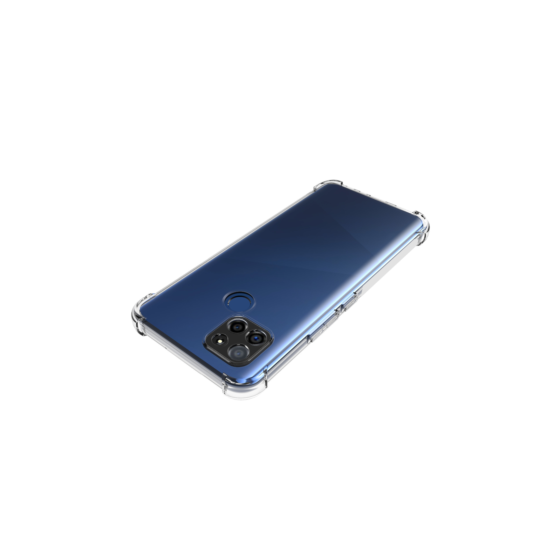 适用于oppo realme v3 5g气囊防摔磨透彻四角防摔壳素材tpu手机套