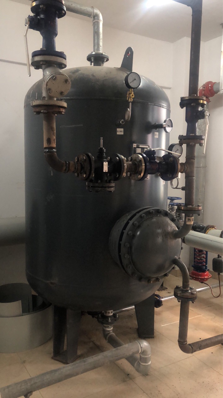 dbhrv导流型大波节管半容积式水加热器 热交换器 半容积式换热器