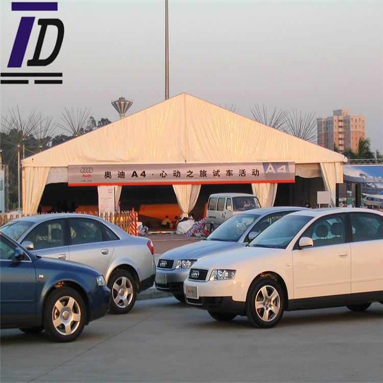户外白色车展帐篷汽车试驾篷房产品促销大棚蓬房搭建公司-阿里巴巴