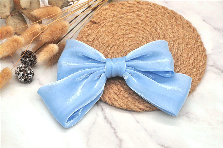 周扬青同款蝴蝶结大发夹韩国ins头绳发绳发卡网红头饰女夹子多色