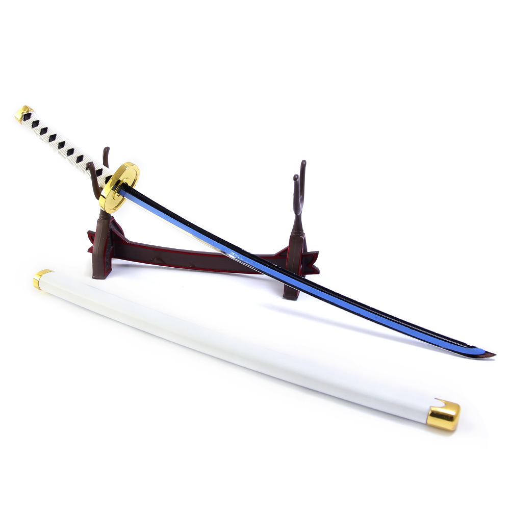 正版授权 ワンピース 海贼王航海王 索隆和道一文字合金兵器模型