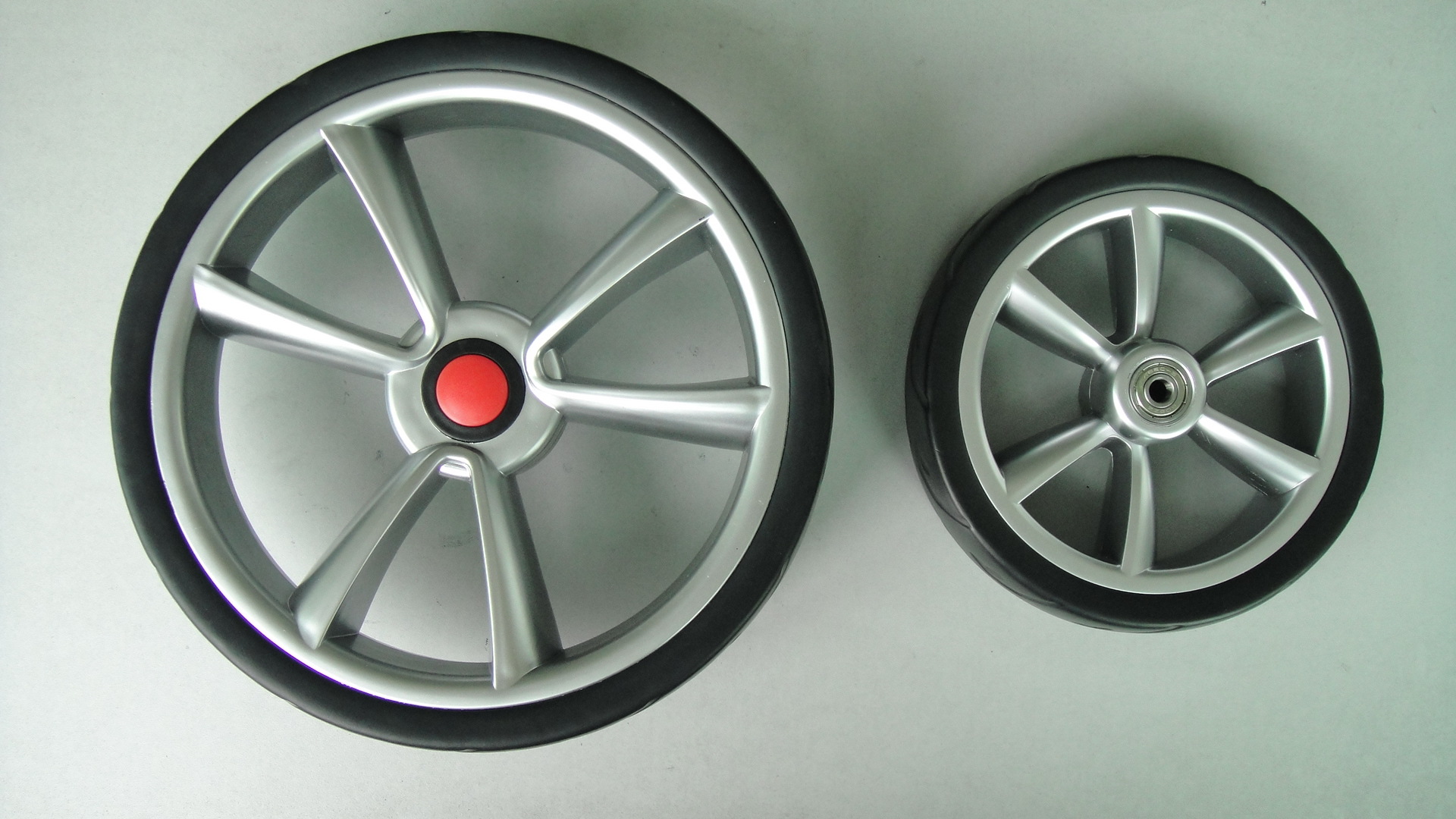 厂家直销7-8-10-12寸eva发泡轮童车轮婴儿车手推车轮免充气轮胎