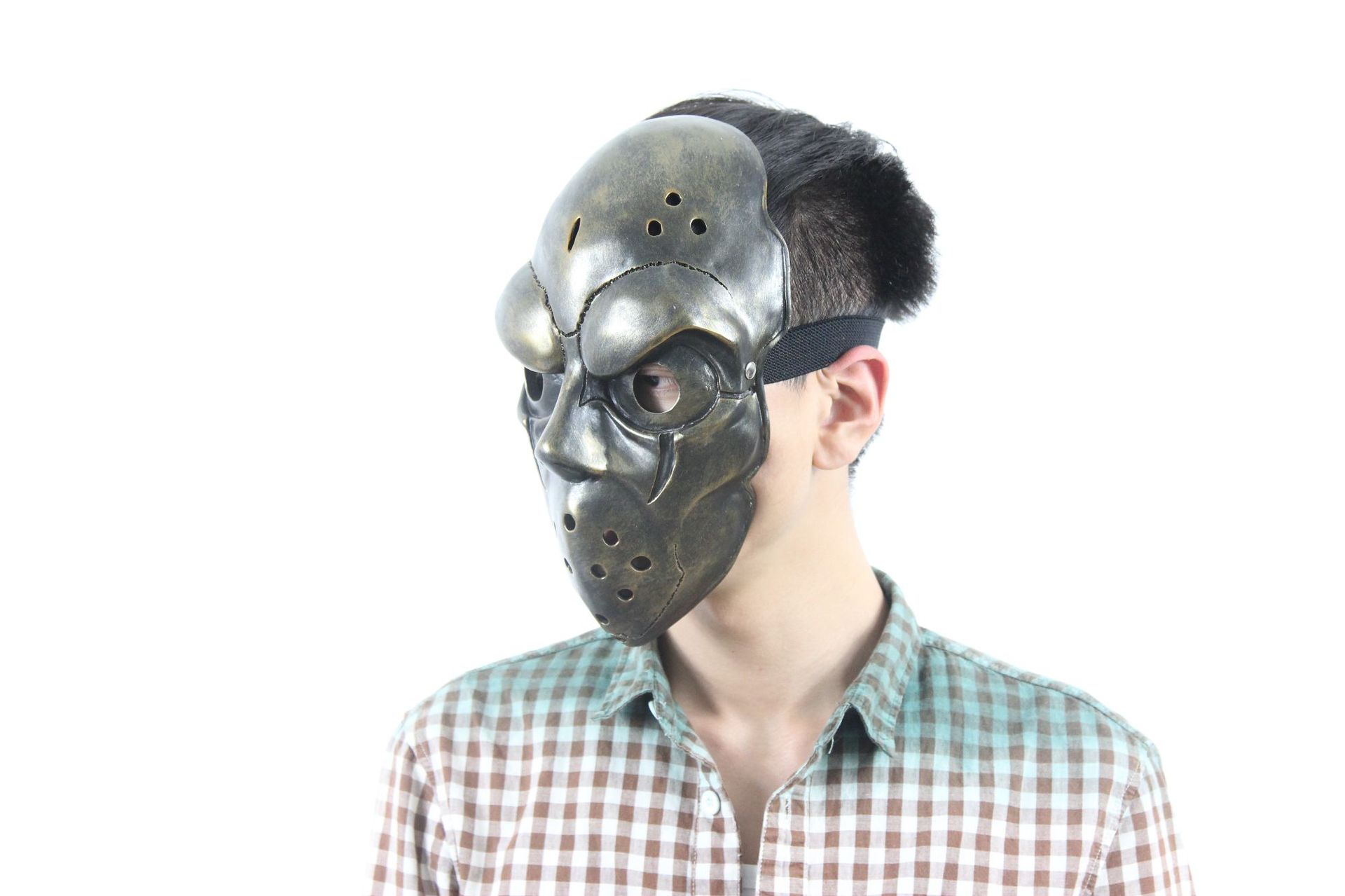 厂家直销影视动漫冰球树脂面具珍藏版