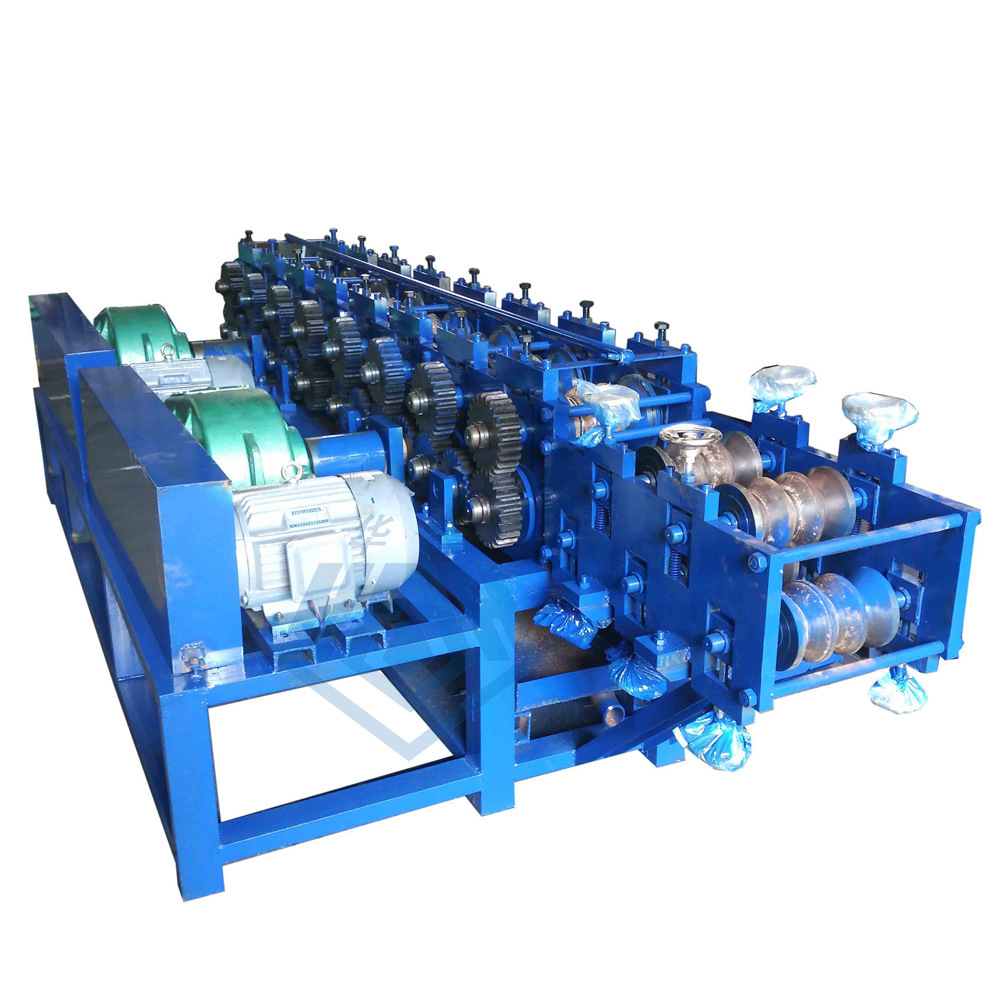 重庆圆管变方管成型机热镀锌圆管压方管机方管生产机器