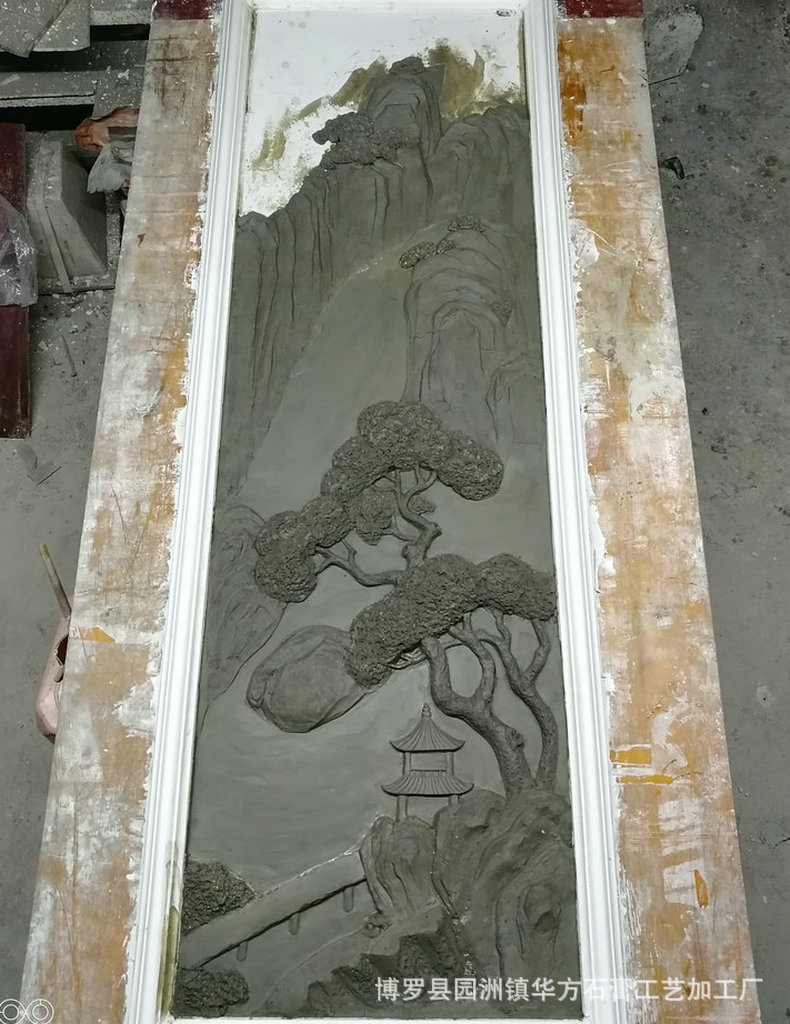 石膏壁画浮雕
