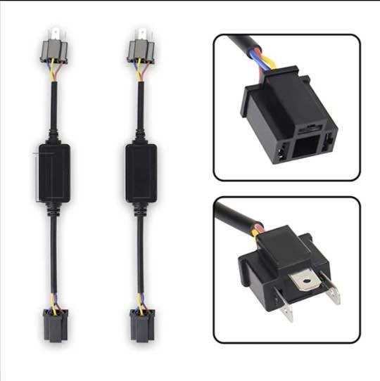 h4负极转换器led极性转换器故障消除器led大灯h4正负极转换器