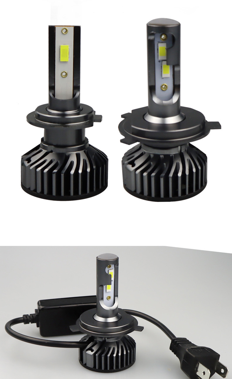 55w大功率f2汽车led大灯聚光3570/60mil灯珠远近光前照灯 led车灯