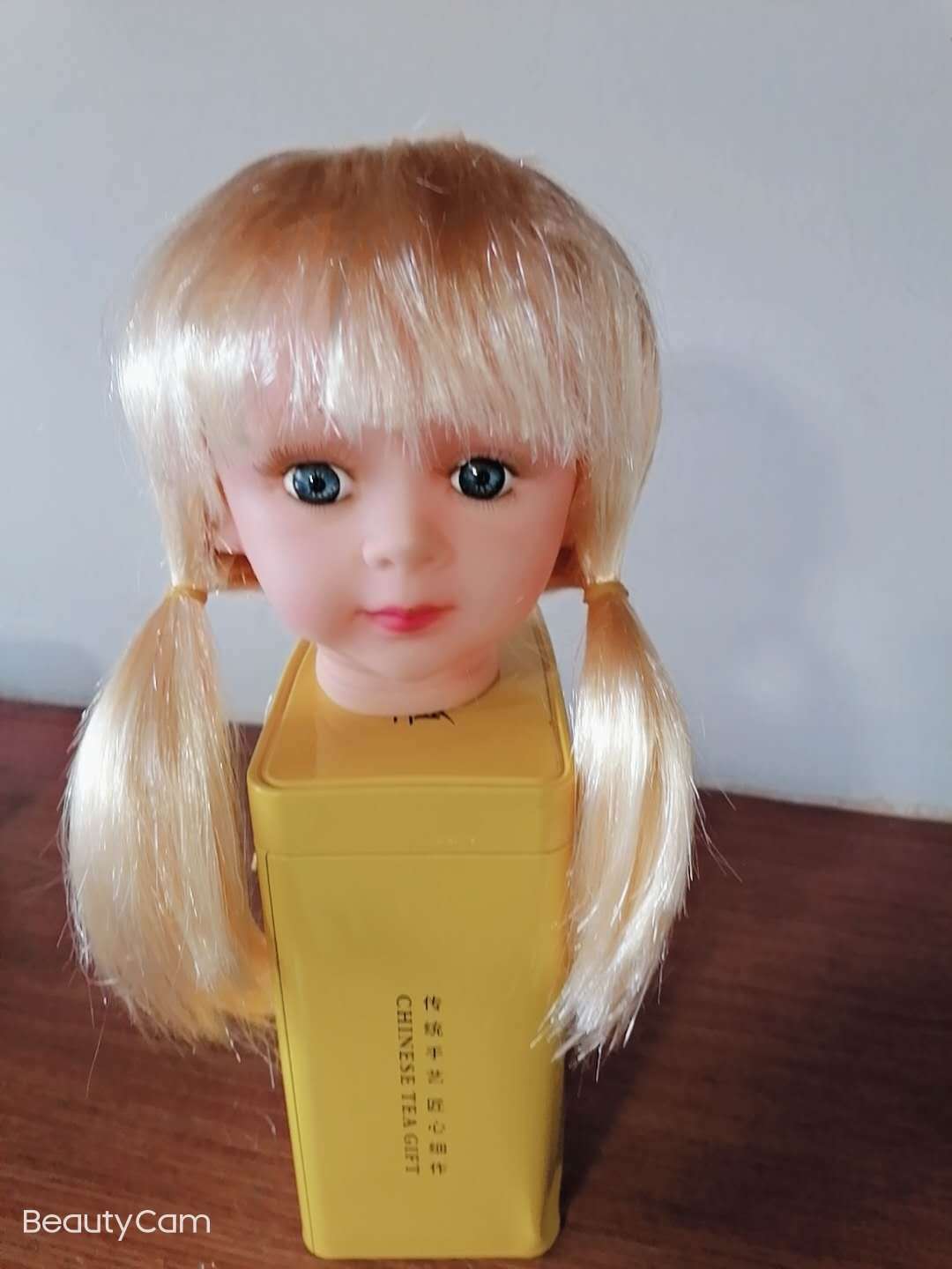 工厂直销 玩具塑胶芭比娃娃 洋娃娃假发套 直发双马尾-阿里巴巴