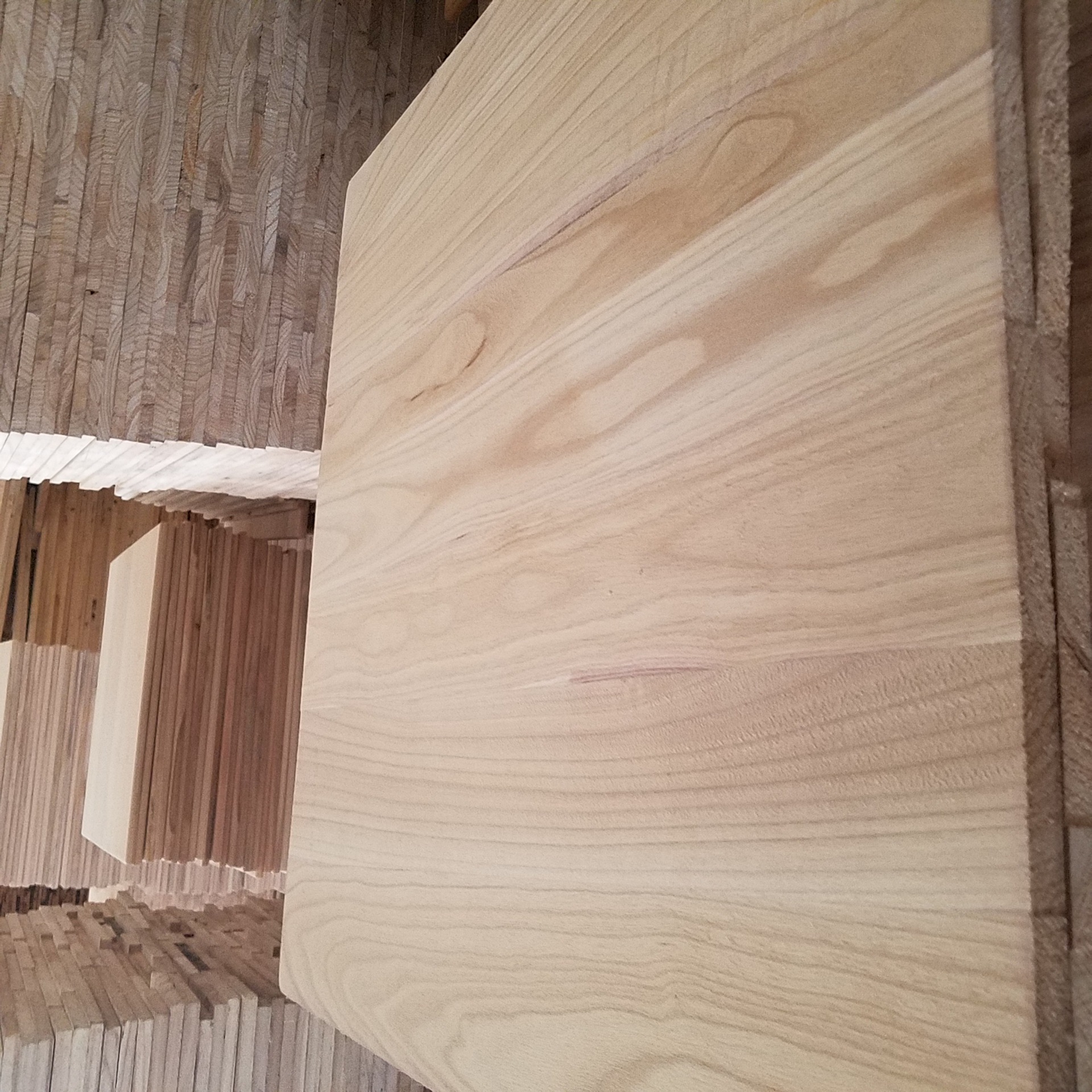 桐木拼板桐木指接板桐木滑雪板木质拼板木板材尺寸可定制