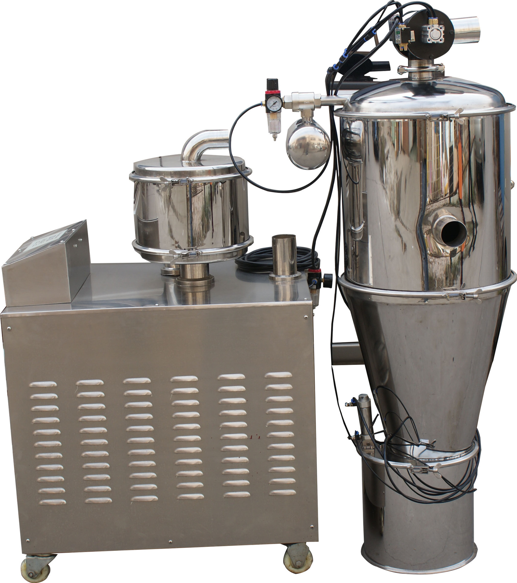 厂家定制真空上料机 颗粒粉料真空输送机 食品菜籽单体式吸料机