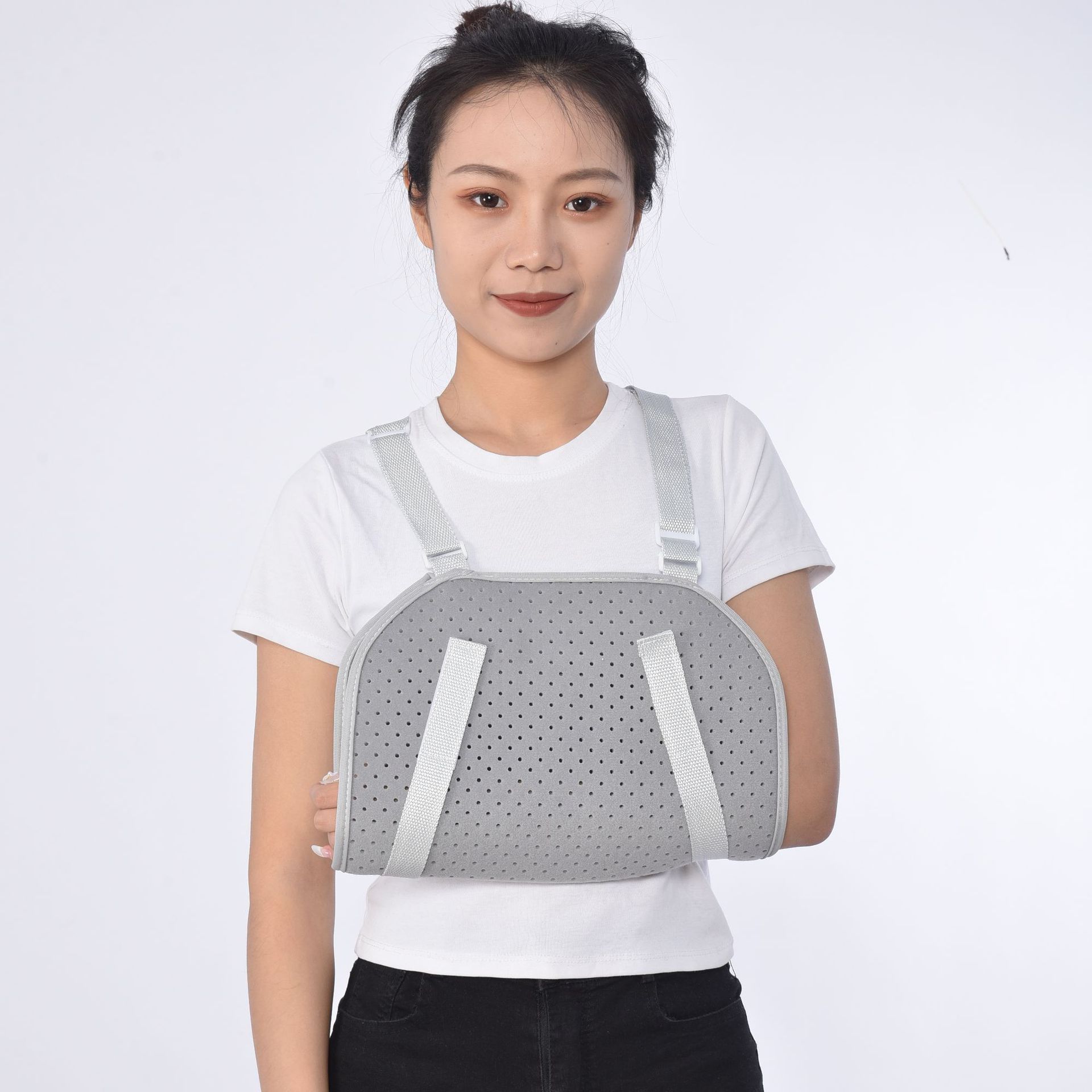 环抱式前臂吊带 手臂手腕骨折固定带肩关节脱臼脱位固定护具护托