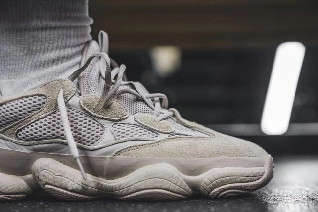 乔科詹椰子qkzyeezy500高版本海盐复古情侣炭黑老爹休闲鞋男莆田