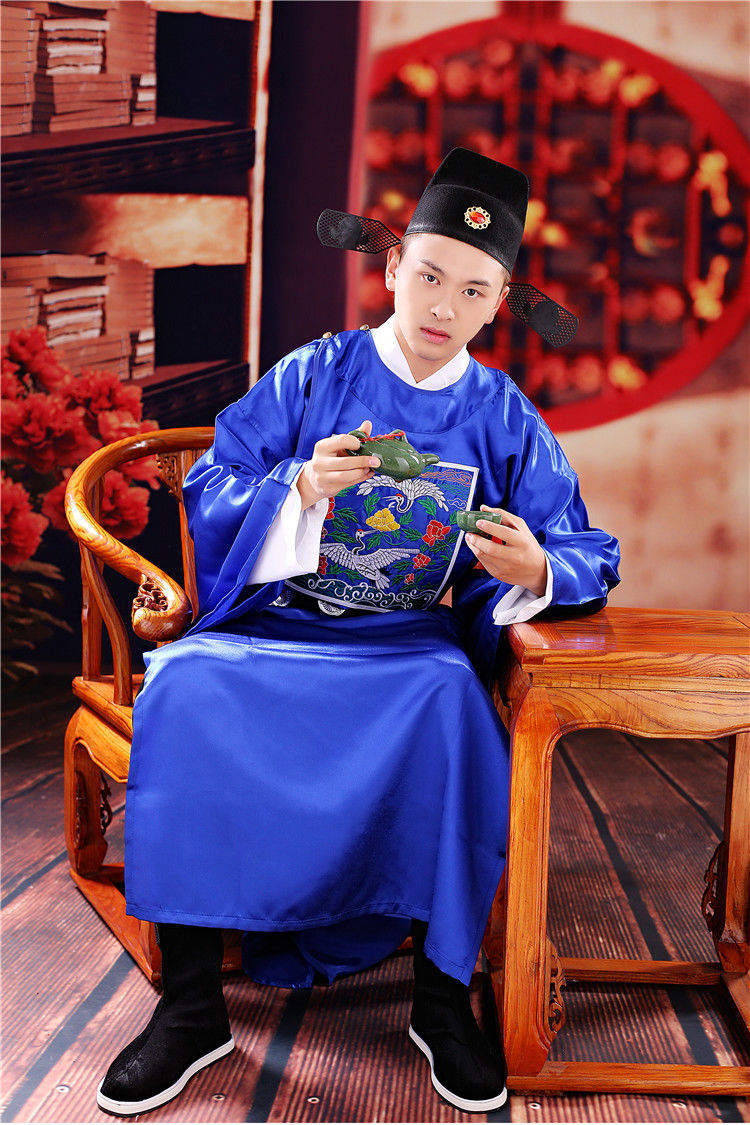 热销大臣朝服成人古装服装男醉宫记明朝官服一品中国风男士状元服