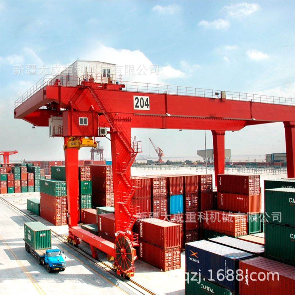 大成重科 港口龙门吊 gjm集装箱门式起重机 起重机工程机械租赁
