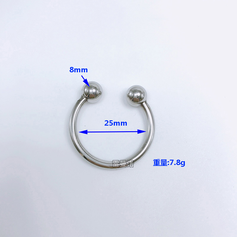 成人玩具情趣用品不锈钢男用锁精环阳具环阴茎龟头环双珠
