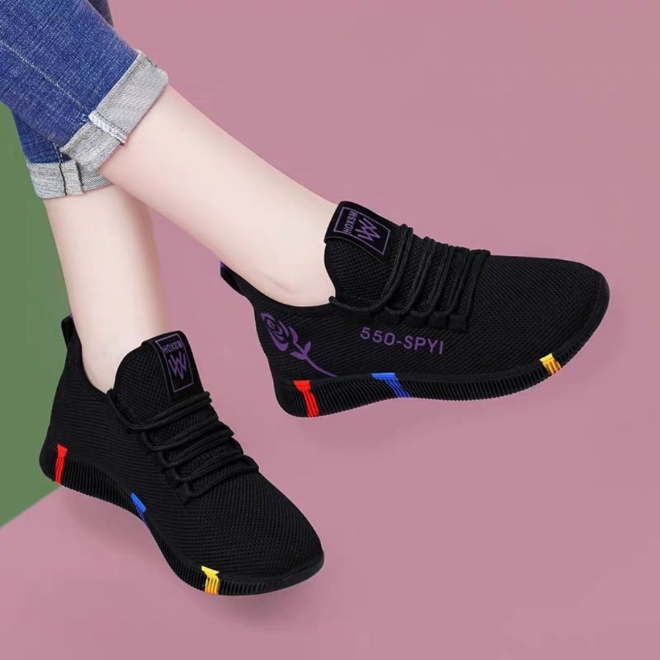 Trendy Shoes New Women's Shoes Sneaker Old Beijing Walking Shoes Student Shoes First-Hand Supply Street Vendor Shoes