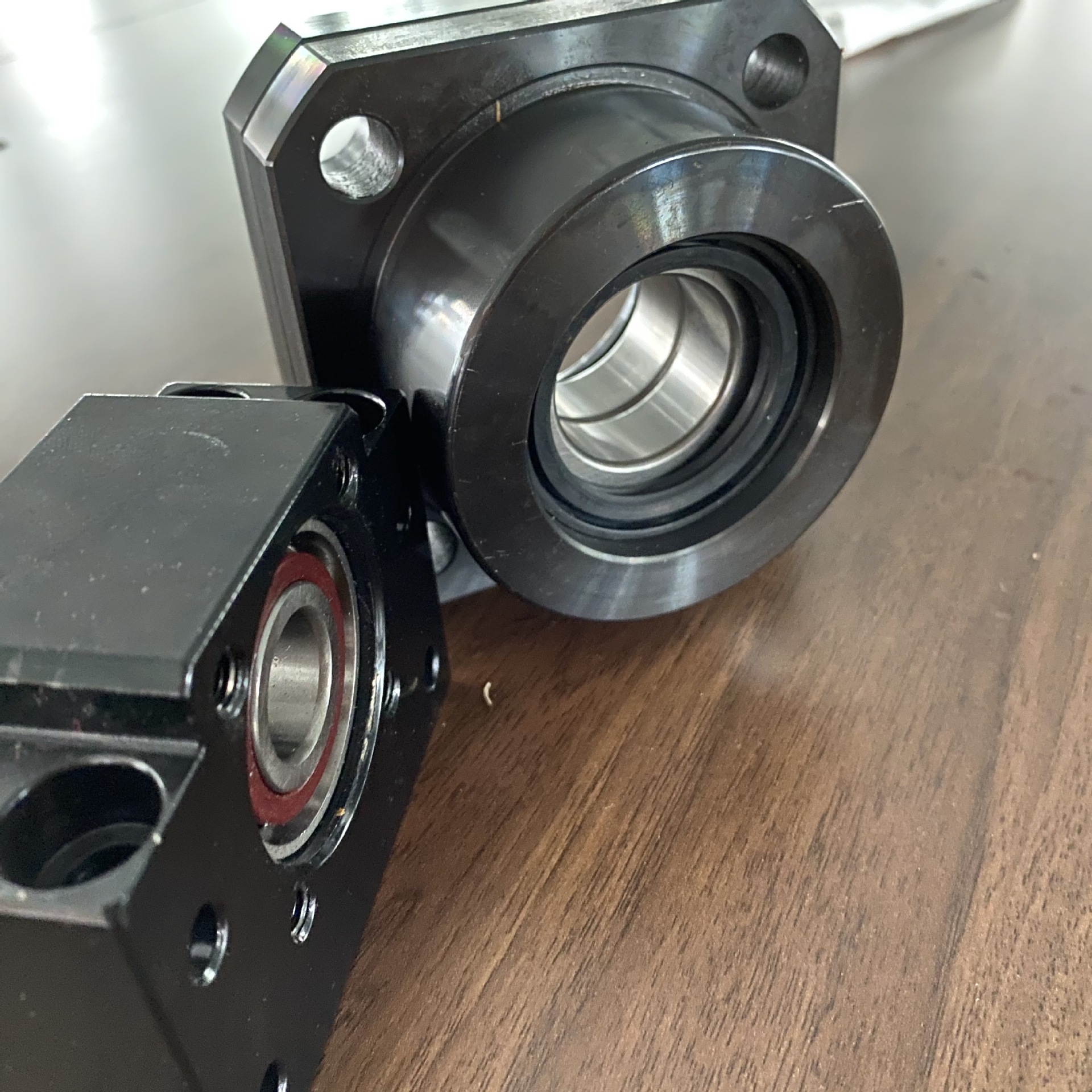 高硬度滚珠丝杆支撑座耐磨支撑座固定座ff fk型号齐全