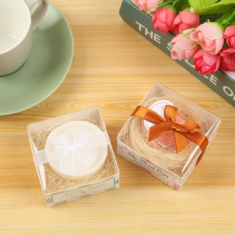 批发网店个性礼品创意礼物活动赠品婚庆回礼酒店一次性小香皂定制