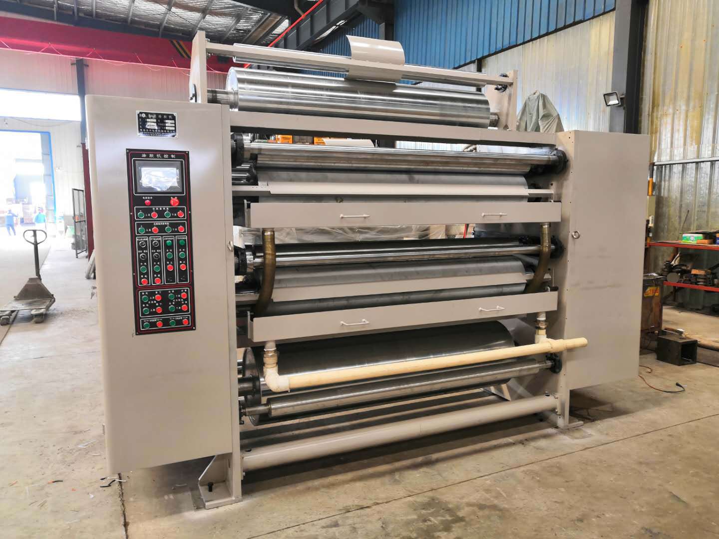 瓦楞纸板制作设备单层多层涂胶机纸箱机械厂家直销