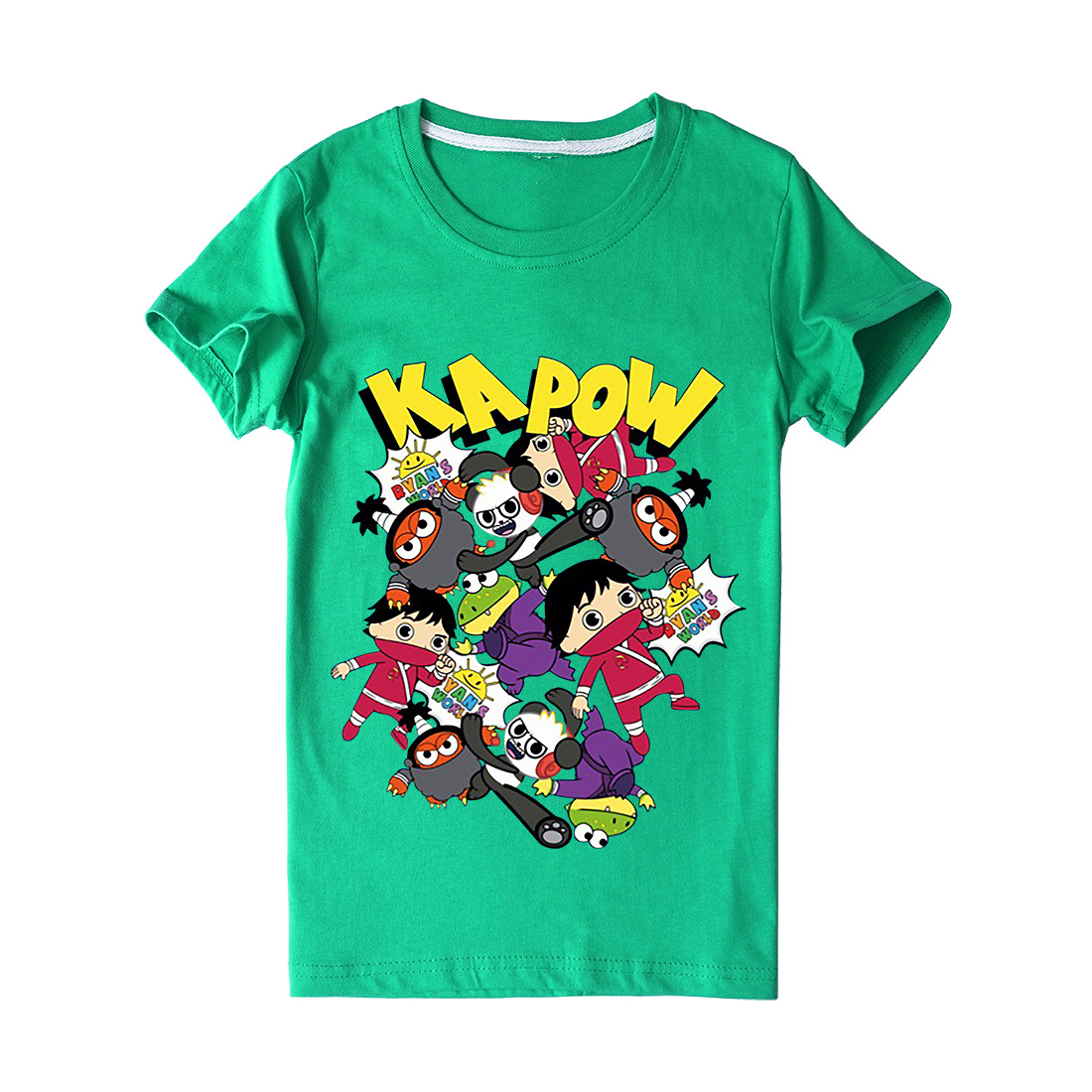 纯棉t恤ryan toys review卡通短袖跨境热销厂家直销一件代发t1045