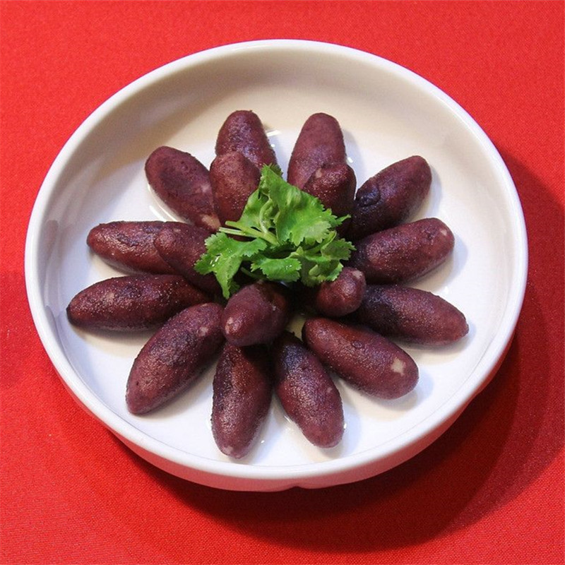 小东北小紫薯小红薯速冻熟制品 450g 油炸 微波炉 烤箱均可