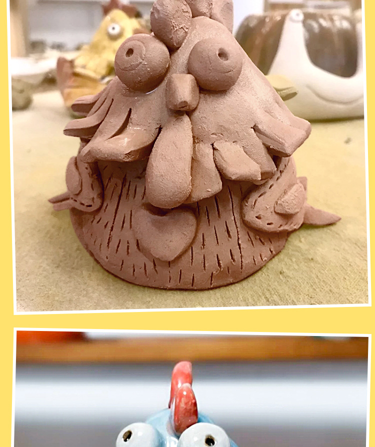儿童手工diy制作软陶泥学生雕塑免烧陶艺粘土幼儿园教学用泥陶土