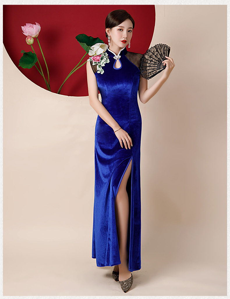 商品描述服饰工艺手工旗袍款式走秀旗袍适合年龄30-34周岁是否跨境