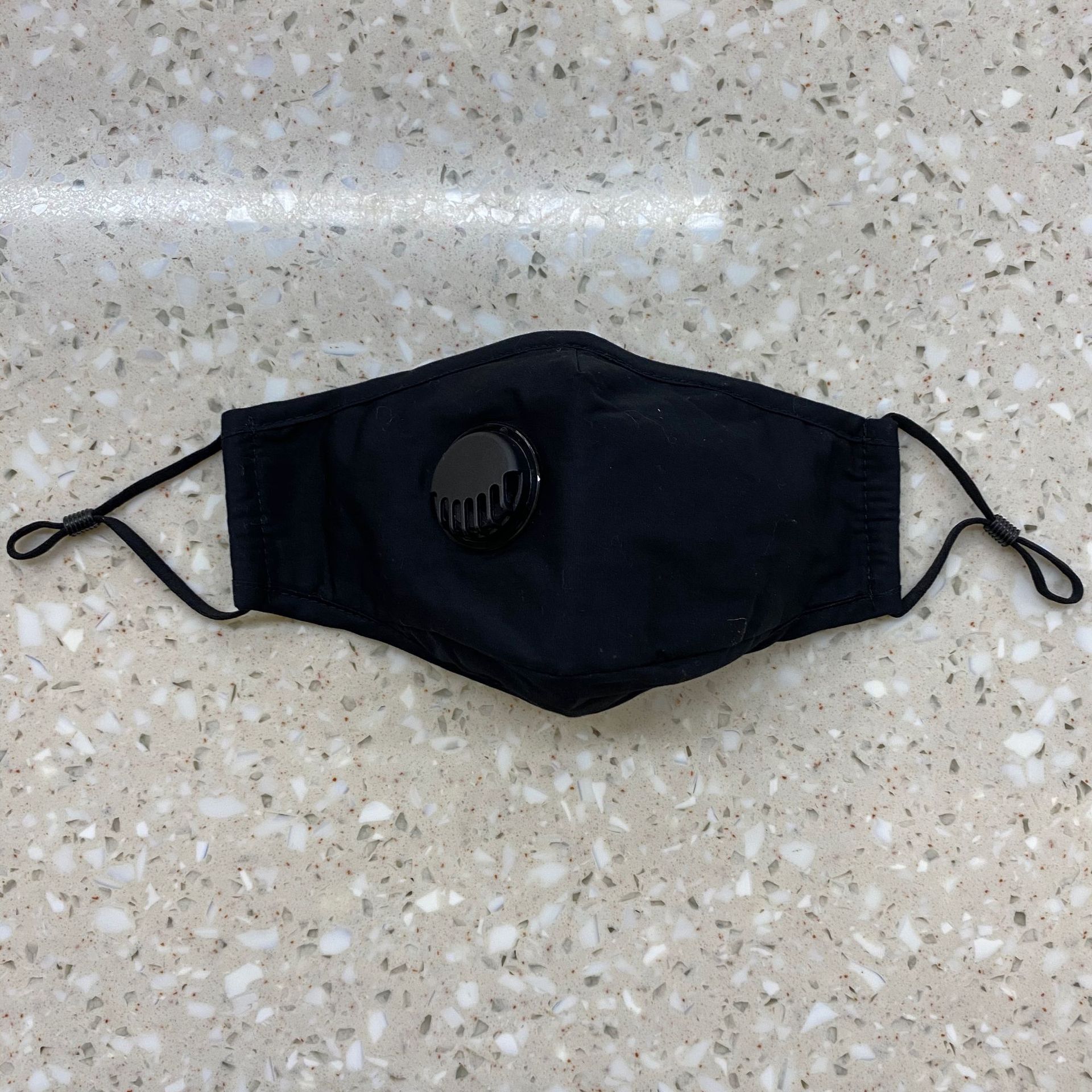 工厂价成人男女透气黑色可水洗防雾霾pm2.5纯棉布防尘口罩可水洗