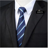 Occupation man Suit and tie formal wear business affairs 8CM student Korean Edition work fashion Gift box packaging tie