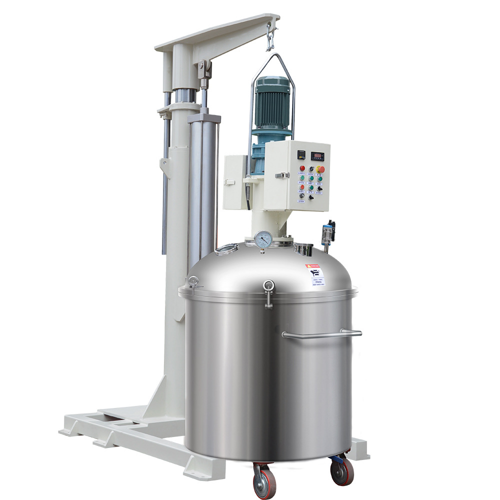 广东周边厂家真空搅拌器不锈钢搅拌桶双轴搅拌机吊桶装置