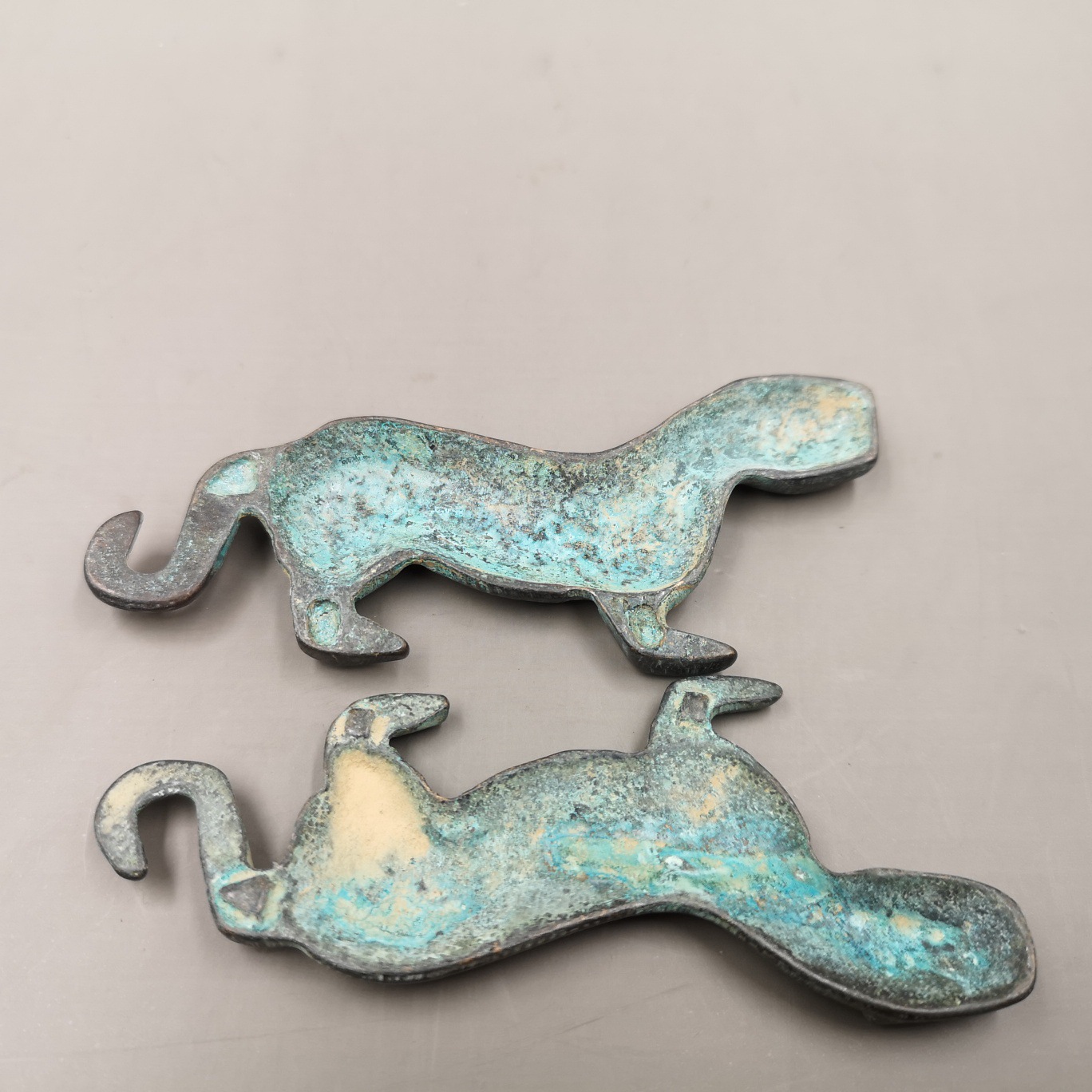 铜虎符铜器虎符兵符铜权力虎符仿青铜器虎符铜器工艺品