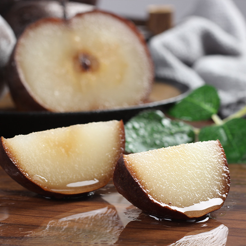 冻梨东北冻梨4斤 新鲜水果梨子平苹梨花盖梨冻秋梨大黑梨冻梨包邮