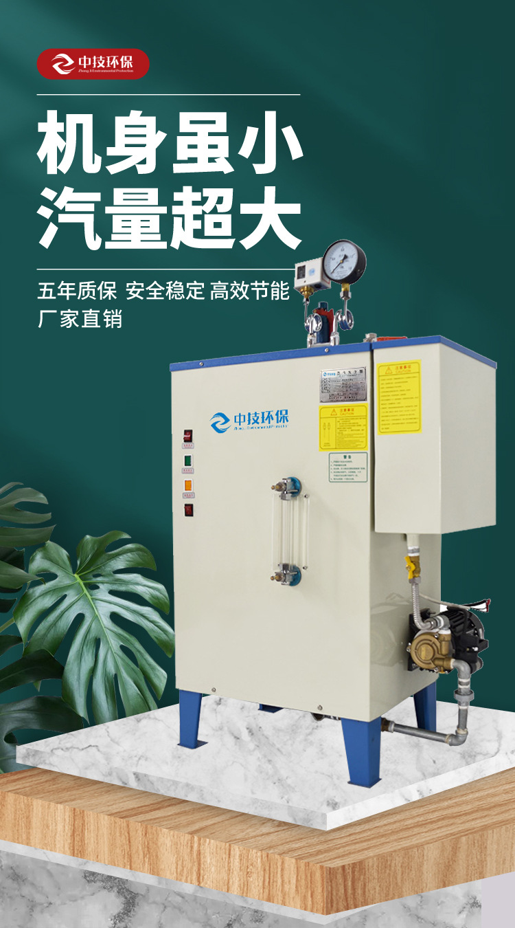 电热蒸汽发生器小型服装熨烫桥梁养护蒸汽机消毒杀菌酿酒蒸汽锅炉