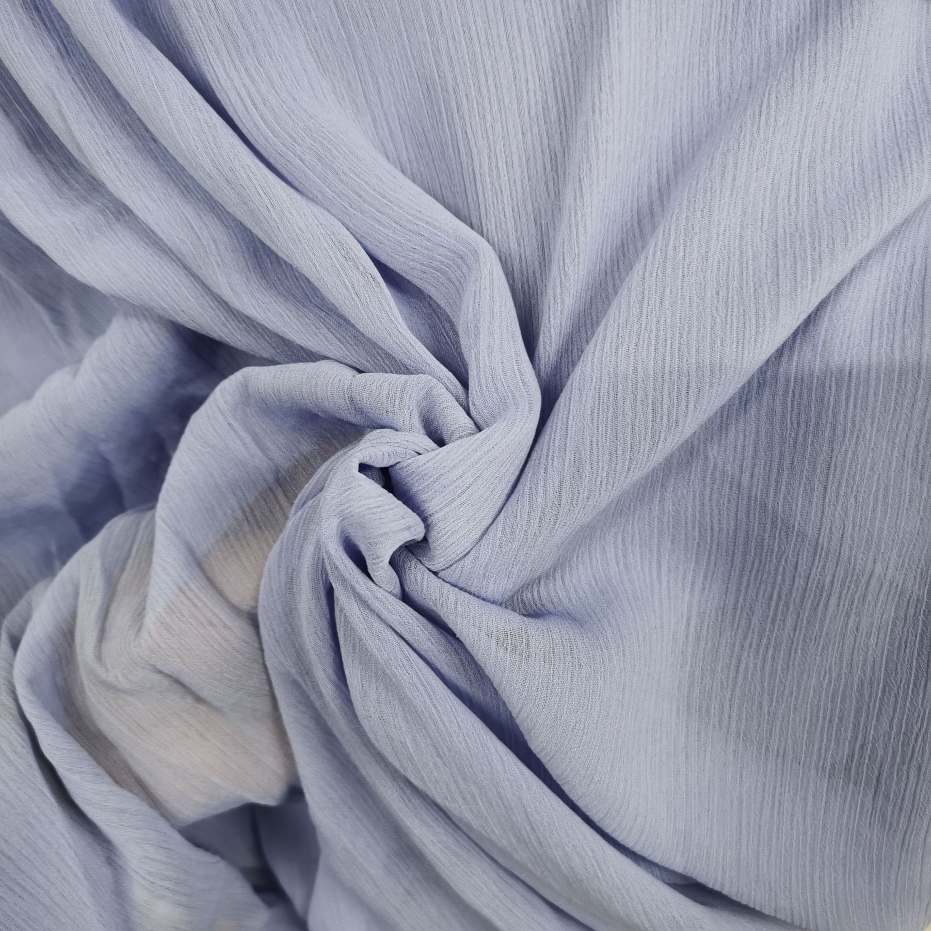 现货75d顺纡绉布料 褶雪纺 雪纺绉 绉雪纺连衣裙汉服表演服面料