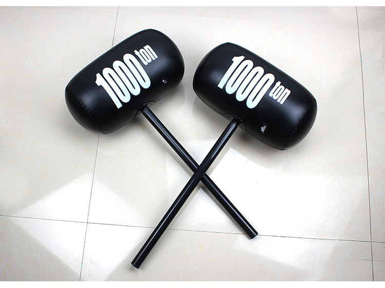 充气玩具充气大千吨锤1000锤子 充气1000吨锤子大号千吨锤