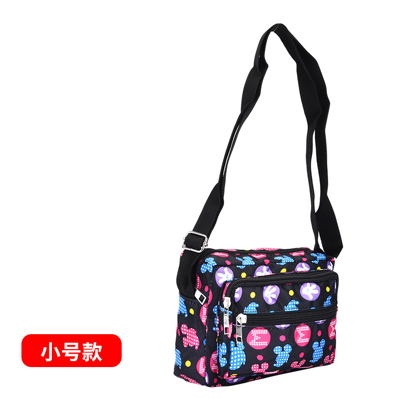 中老年人花布背包斜跨背包腋下包地摊女包热卖单肩背包厂家批发