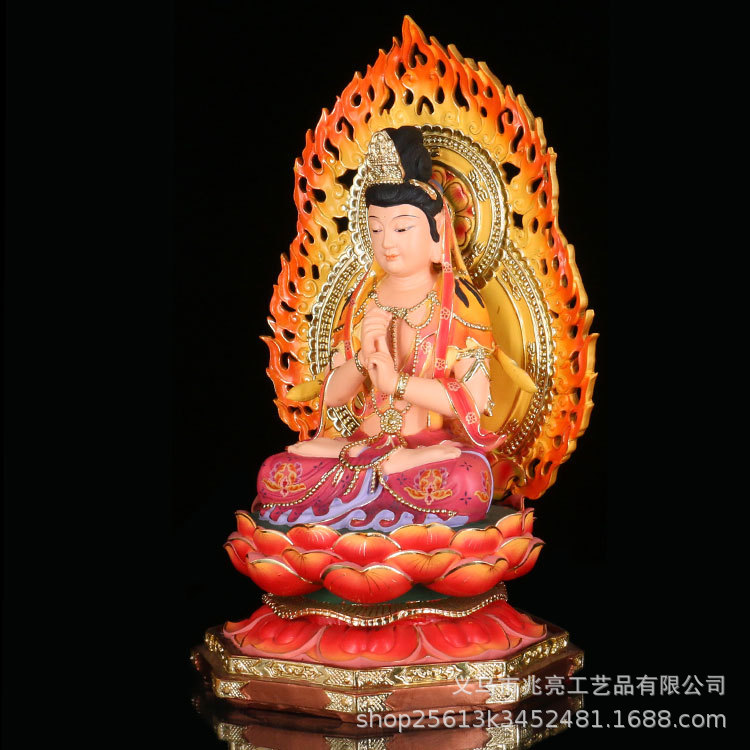 八大守护神十二生肖本命佛大日如来虚空藏文殊菩萨像树脂厂家批销