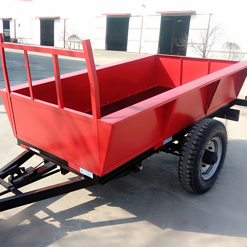 手扶拖车 各种欧式农用拖车车斗 四轮拖拉机运输车斗车厢