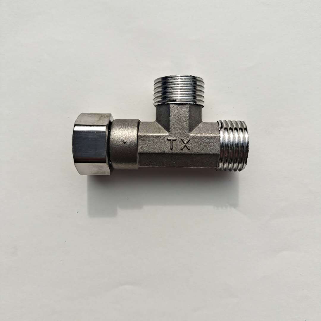 不锈钢活接三通 4分不锈钢活动外丝三通 外外内活动三通