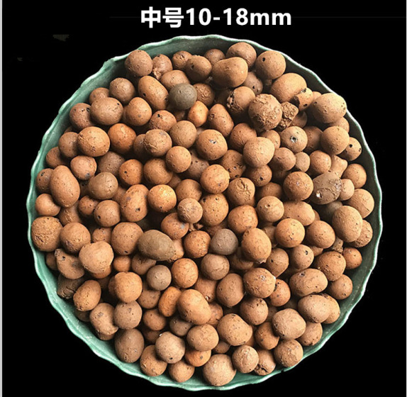 鱼菜共生系统陶粒无土栽培水培基质非沉水陶粒球发泡炼石多肉铺面