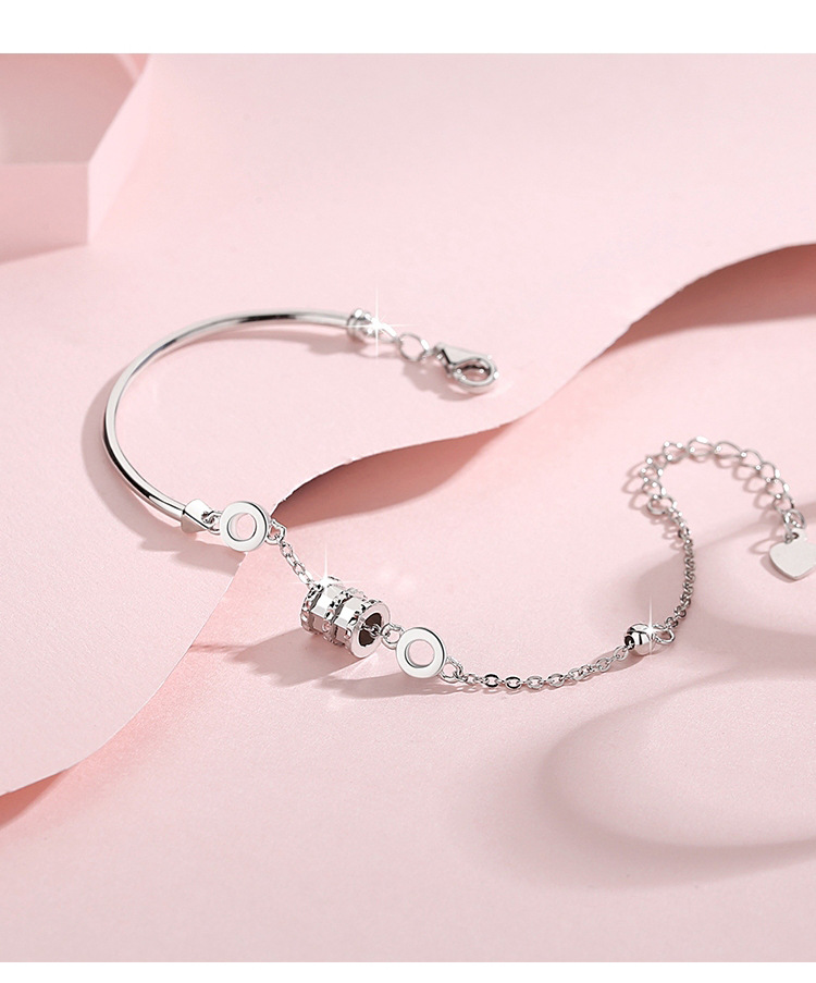 镀银手链女韩版简约手饰品气质礼品流行配饰厂家直销直播货源跨境