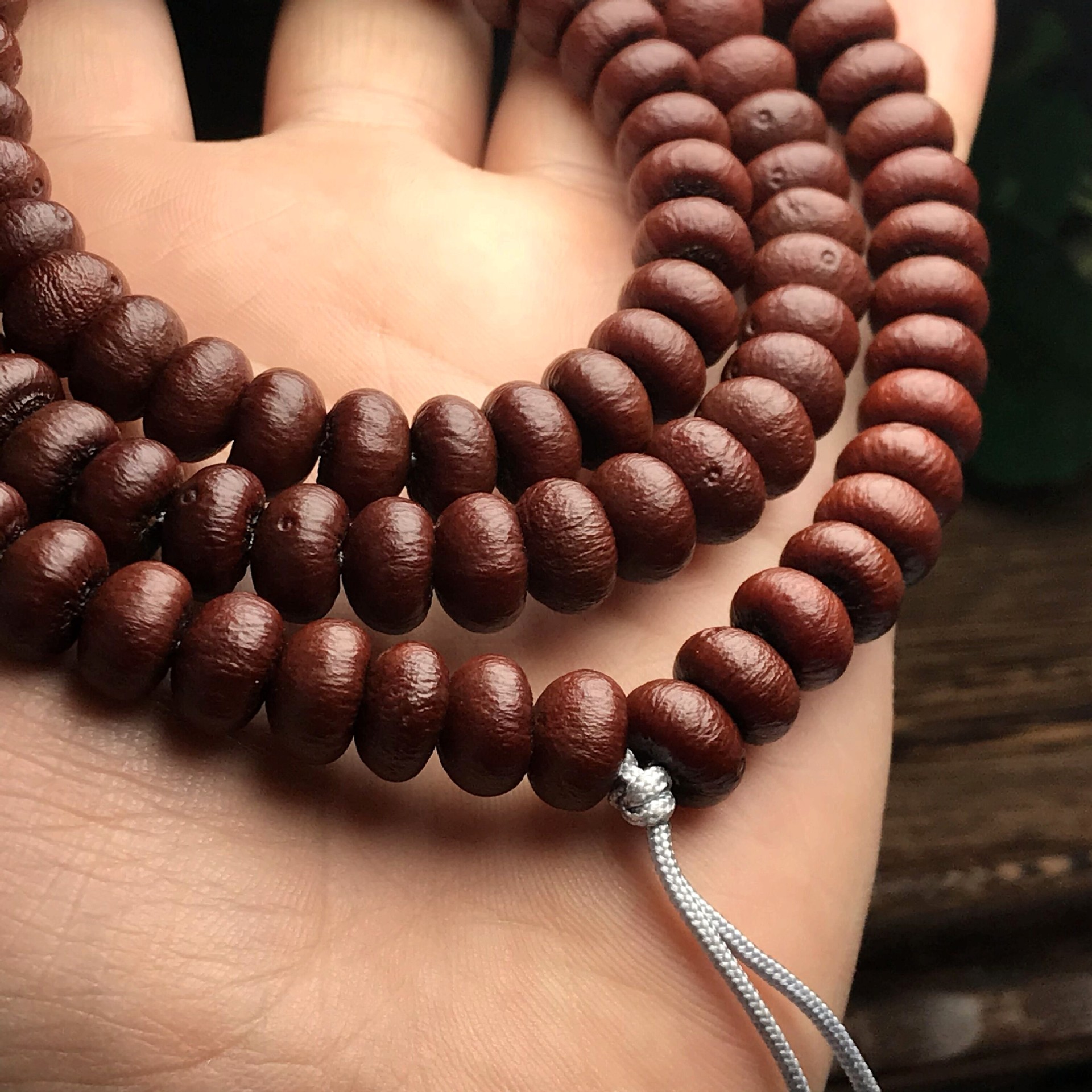 厂家批发无缺口紫金钵盂菩提子 108颗金碗莲花座菩提佛珠