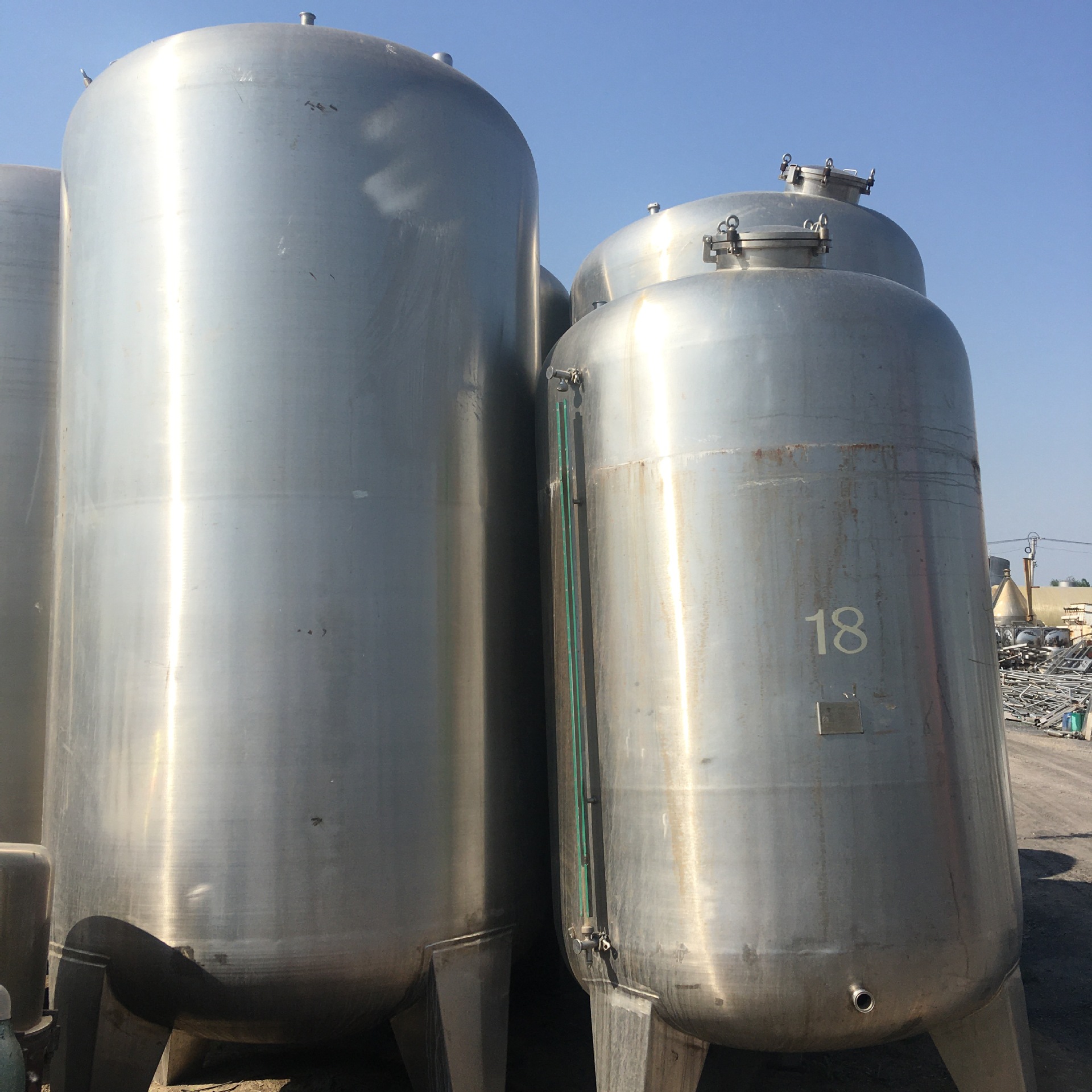 现货不锈钢高压储水罐 不锈钢化工液体储水罐 耐腐蚀储罐