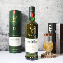洋酒 格兰菲迪12年单一纯麦芽威士忌 GLENFIDDICH 原装进口英国