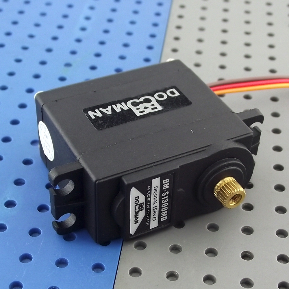 dm-s1300md金属齿13kg数码舵机转向油门伺服器扫地机器人舵机