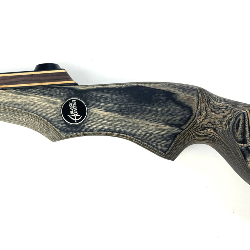 黑猎人灵云传统美猎反曲弓箭户外射击撒放器材新手入门弓木质分体