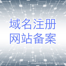 网站建设注册域名模版建站域名备案域名申请注册网站设计企业邮箱